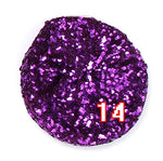 Women Sequins Hat Shiny Costume Jazz Glitter Dance Beret Round Cap Ladies Fashion