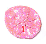 Women Sequins Hat Shiny Costume Jazz Glitter Dance Beret Round Cap Ladies Fashion