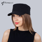 Army Military Cap Men Women Classic Solid Color Cotton Unisex Military Trucker Hats For Men Flat Top Caps