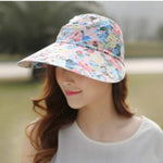 which in shower fashion floral women summer hat casual