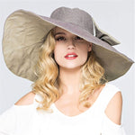 summer hat for women Superlarge brim Beach cap