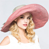 summer hat for women Superlarge brim Beach cap