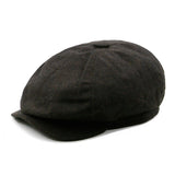 Autumn and Winter Warm Flat Peaked Cap Male Casual