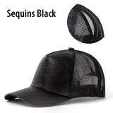 Ponytail Baseball Cap Women