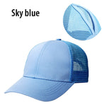 Ponytail Baseball Cap Women