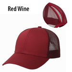 Ponytail Baseball Cap Women