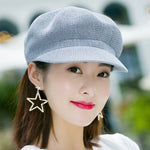 British style Summer breathable cap Brand Women's Sun Hats Woman Cap Casual