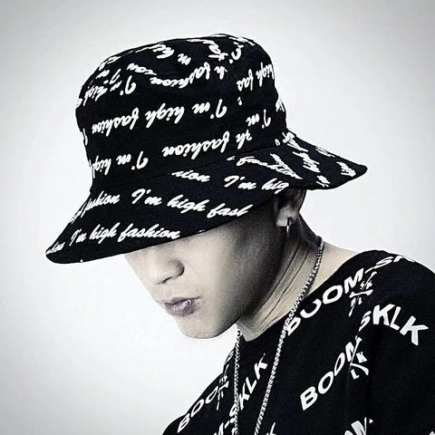 Fashion Bucket Hat Man Outdoor Sports Hip Hop Cap