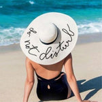 Seioum Summer Large Brim Sun Hats For Women Fashion
