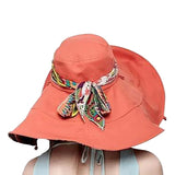 Womail Women hat summer Print Two-Side Big Brim Straw Hat Sun Floppy Wide Brim Hats Beach Cap