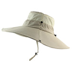 Super Long Wide Brim Bucket Hat Breathable Quick Dry Men Women Boonie Hat Summer