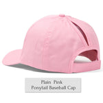 Glitter Ponytail Baseball Cap Women Snapback Summer