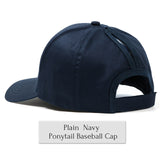 Glitter Ponytail Baseball Cap Women Snapback Summer