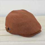 Male Plus Size Ivy Hat Big Head Man Spring Summer and Autumn Newsboy Cap
