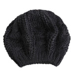 Warm Winter Women Beret Knitted Baggy Beanie Hat Multicolor Ski Cap