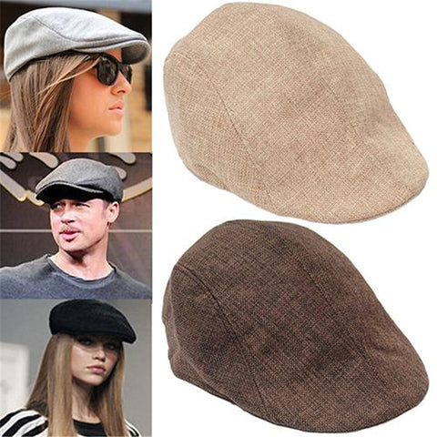 2019 Summer Beret Caps for Men Women Vintage news boy cap